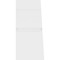 Ekena Millwork Saratoga Architectural Grade PVC Gable Bracket, 36"W x 13 1/2"H x 6"D x 6"F, 9/12 Pitch GBP036X14X0606SAR00 - alternate 3